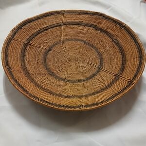 Handwoven  Apache Brown Basket
